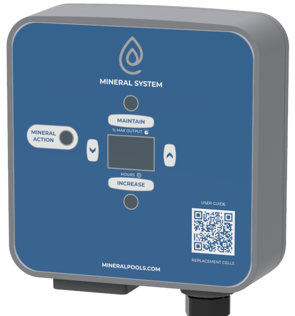 Mineral System controller close up