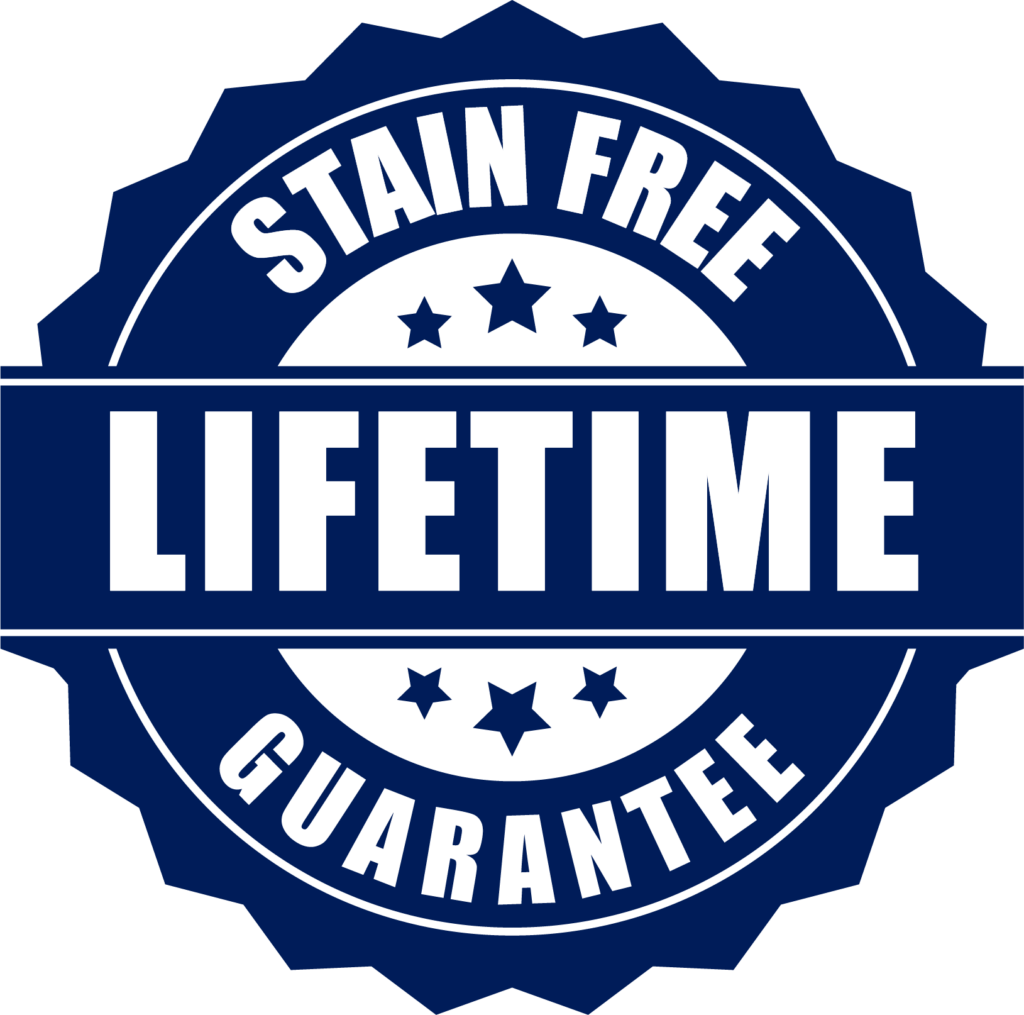 Mineral Lion Stain Free Guarantee