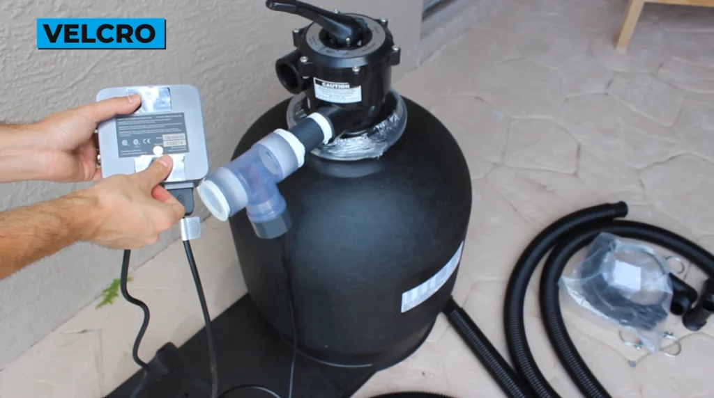 Add velcro to controller